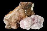 Creedite Crystal Cluster with Fluorite - Dachang Mine, China #146679-1